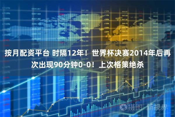 按月配资平台 时隔12年！世界杯决赛2014年后再次出现90分钟0-0！上次格策绝杀